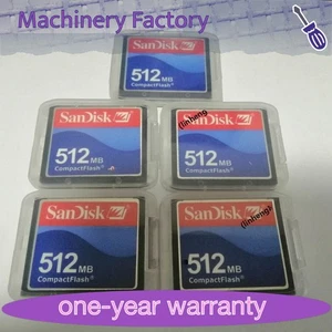 Tarjeta de memoria SanDisk CompactFlash CF 512 MB SDCFJ/SDCFB 5 un. - Imagen 1 de 1