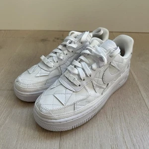 Nike x Billie Eliish Air Force 1 Low Triple White DZ3674-100 Men 5.5 / Women 7.5 - Picture 1 of 11
