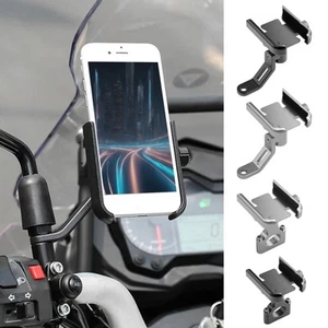 Support téléphone portable rétroviseur guidon moto scooter universel GPS - Photo 1 sur 16