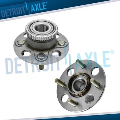 Par de cojinetes de rueda trasera y conjunto de buje para Acura EL Honda Civic 2001-2005 1,7 L Foto 1 de 4