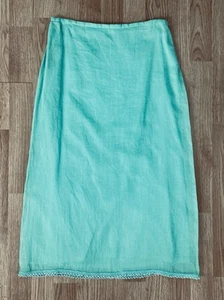 Vintage French Connection MIDI Skirt Beaded Size 2 0 XS - Picture 1 of 3