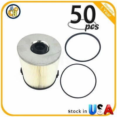 50PCs of Fuel Filter F55055 For 94-98 Ford E-350 F-250 F-350 7.3L Turbo Diesel - Image 1 of 4