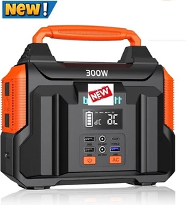 Estacion De Energia 300W Portatil Generador Solar Portable Power Station Acampar - Picture 1 of 5