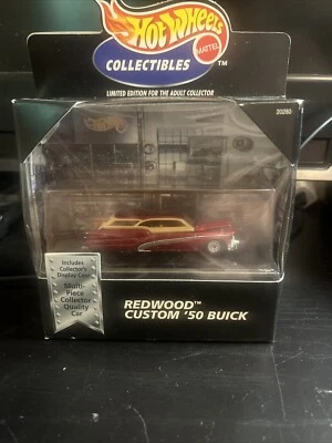 Hot Wheels Collectibles Redwood Custom 50 Buick Black Box Edición Limitada (116MC) Foto 1 de 3