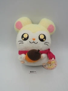 Hamtaro Hámster B0511 Pashmina Mafura Chan Peluche Época 5.5" Muñeca Juguete Japón - Imagen 1 de 8