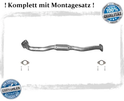 Hosenrohr Hyundai Tucson 2.0 104KW Bj.04-08 Auspuff Flexrohr Montagesatz - Bild 1 von 3