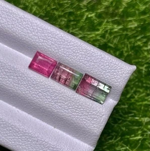 2.91CT Good Collection 100% Natural Bi color Tourmaline Loose Gemstone - Picture 1 of 3