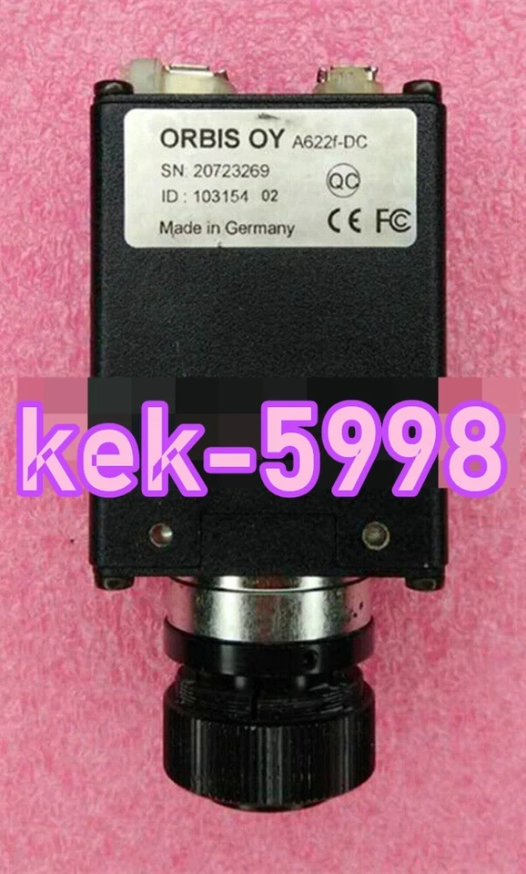 1pcs Tested Used BASLER A622F-DC Industrial Camera Tested #P - Image 1 of 1