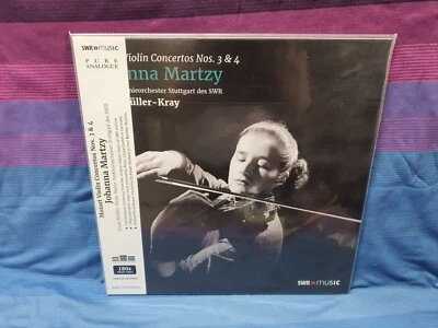 JOHANNA MARTZY MOZART VIOLIN CONCERTO NO. 3  & 4 SWR WCNLR-1604 - Image 1 of 2