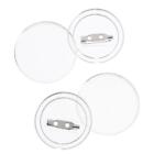 Plastics Acrylic Button Pins Badge  For Paper Craft Activities