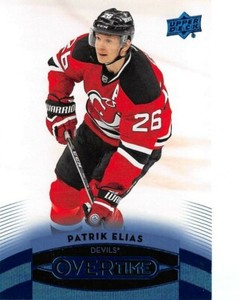 2015-16 Upper Deck Overtime Blue #133 Patrik Elias