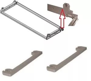 TELAIO IN ALLUMINIO PER SCOLAPIATTI COLAPIATTI DA 76 REGOLABILI DA 30 A 35 CM - Foto 1 di 4