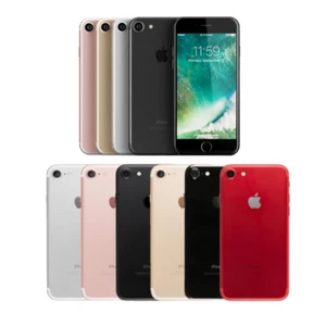 Apple iPhone 7 Unlocked 32GB/128GB - Rose Gold, Black, Red - Free Shipping - Picture 1 of 10