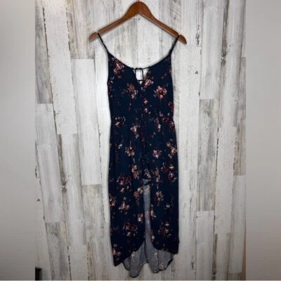 Mameluco plumero floral para mujer Xhilaration azul blanco talla XS Foto 1 de 4