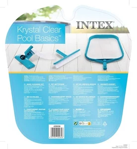 Intex Krystal Clear Pool Basics Cleaning Kit compatible with Intex #29054 Pole - Picture 1 of 5