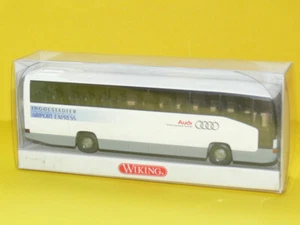 Wiking - MB O 404 RHD Reisebus "Airport Express" - 1/87 - Nr. 7140836 - in Ovp - - Bild 1 von 2