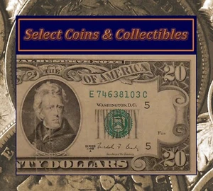 1988A (E) $20 Twenty Dollar Bill Federal Reserve Note Richmond Currency #3054 - Picture 1 of 6