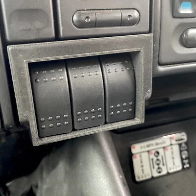 Land Rover Discovery 1/2 bandeja de monedas/cenizas unidad de interruptor Carling de repuesto Foto 1 de 3