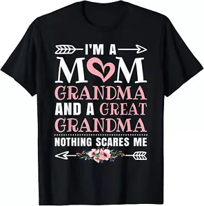 Mom Grandma Great Grandma Grandmother Mothers Day T-Shirt Hoodie - Picture 1 of 14