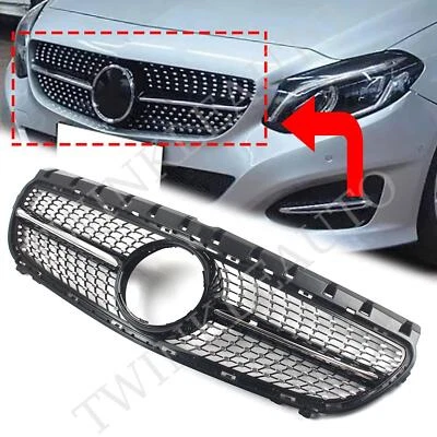 Front Bumper Grille For Mercedes Benz  B-Class W246 B180 B250 2015-2019 - Image 1 of 4