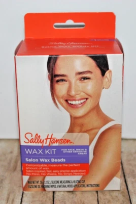Kit de cuentas de cera de salón Sally Hansen para rostro, bikini y otras áreas sensibles Foto 1 de 4