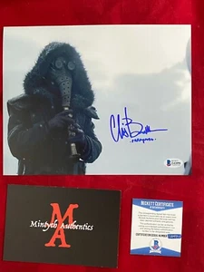 CHRIS BARTLETT AUTOGRAPHED SIGNED 8x10 PHOTO! MANDALORIAN! BECKETT COA! - Picture 1 of 1