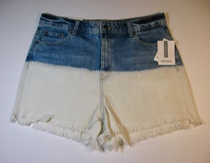 True Craft High Rise Denim Cut Off Shorts Junior Größe 13 neu mit Etikett - Bild 1 von 6