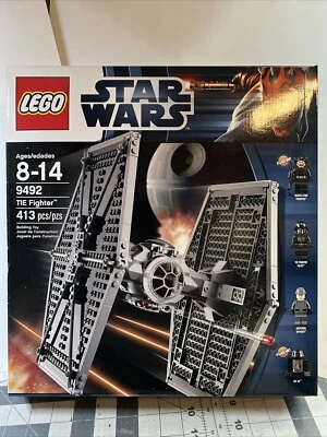 LEGO Star Wars TIE Fighter Set #9492 With R5-J2 ,Pilot,Trooper, Imperial Officer - Image 1 of 4