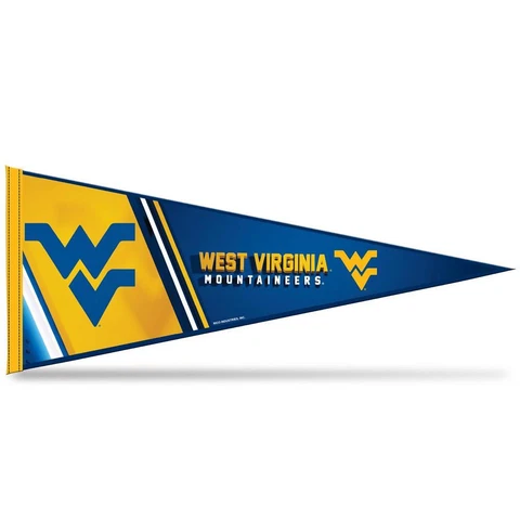 West Virginia Mountaineers 12" x 30" Soft Felt Pennant Cover