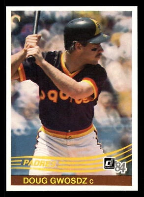 Doug Gwosdz 1984 Donruss #383 San Diego Padres - Image 1 of 2
