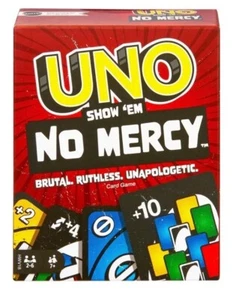 UNO Show Em No Mercy Gioco di Carte Scatola Danneggiata - Foto 1 di 12