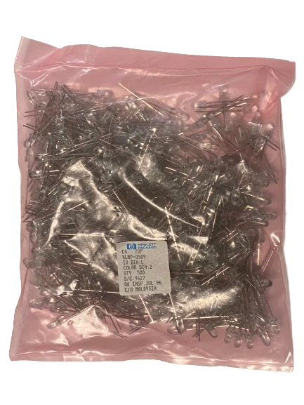 500 PIEZAS HP HLMP-8509 CLARO LED Verde T-1 3/4 5mm Indicación Discreto 3V Radial Foto 1 de 1