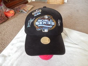World Series 2003 Yankees/Marlins Strapback Baseballmütze 100. Jubiläum & PIN - Bild 1 von 14