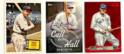 2025 Topps Series 1 Babe Ruth #CTH-14 Call to the Hall Insert Yankees BS27 - Image 1 of 2