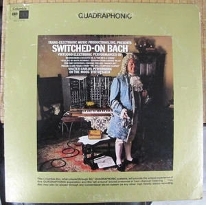 Quadraphonic vinyl: Walter Carlos – Switched-On Bach - Moog synthesizer - Picture 1 of 2