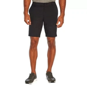Pantalones cortos Banana Republic cómodos delanteros planos negros 40 para hombre - Imagen 1 de 3