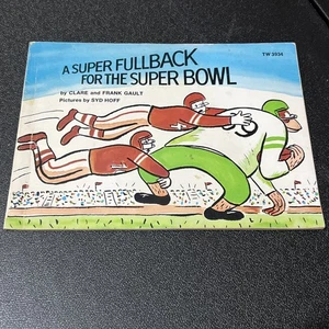 A Super Fullback for the Super Bowl – Syd Hoff – 1977 Scholastic First Print - Imagen 1 de 4