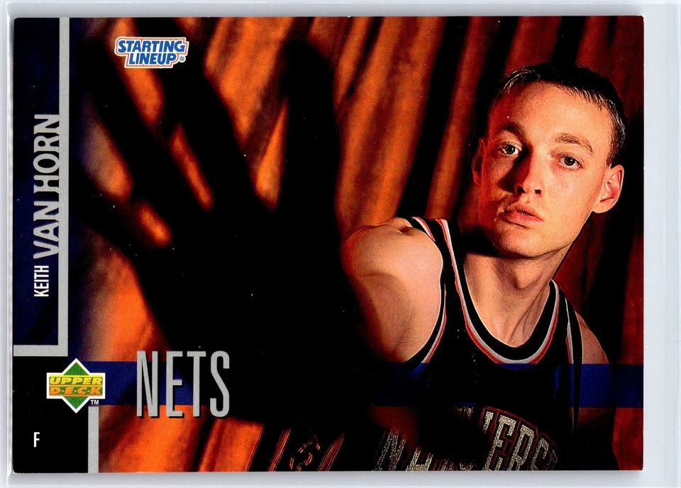 KEITH VAN HORN 1997 Upper Deck Starting Line Up New Jersey Nets #SL3 - Image 1 of 2