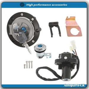 Ignition Switch Lock Set Gas Cap & Key For 2004-2015 Yamaha YZF R1 YZF R1 - Picture 1 of 10