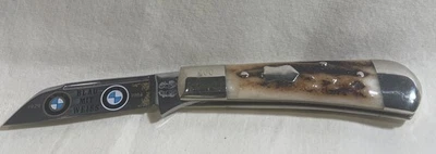 Navaja de bolsillo Solingen Fighting Rooster de una sola hoja de acero inoxidable Alemania Foto 1 de 4