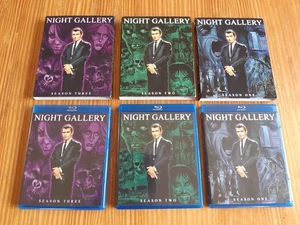 NIGHT GALLERY -THE COMPLETE TV SERIES - BLU RAY SEASONS 1, 2 & 3 - TWILIGHT ZONE - Picture 1 of 8
