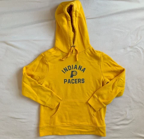 Indiana Pacers NBA Fanatics Women's Overtime Pullover Hoodie - Gold/Medium Cover