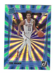 TESSERA BASKET 2021-22 DONRUSS LASER TEAL #218 TRE UOMO ROOKIE (n.MT-MT) - Foto 1 di 1