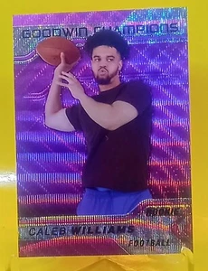 2023 Goodwin Champions Caleb Williams #P40 Pink Wave Rainbow USC Bears #1 Pick - Picture 1 of 2