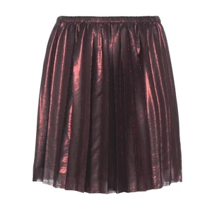ISABEL MARANT ÉTOILE Manda Pleated Metallic Skirt Size Small S - Picture 1 of 4