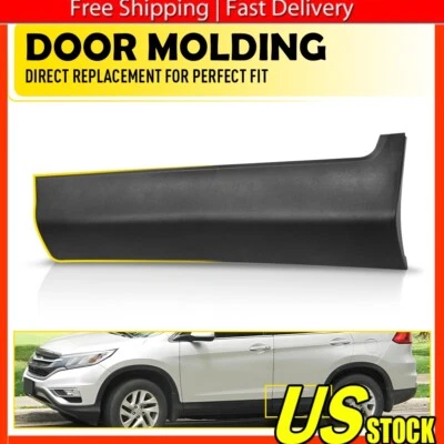 Guarnição de enfeite de moldura inferior da porta traseira esquerda para 2012-2016 Honda CR-V 75333-T0A-A01 - Imagem 1 de 4