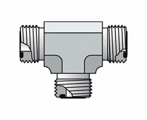Parker 20 JLO-S Seal-Lok O-Ring Face Seal Tube Fitting Tee - Picture 1 of 1