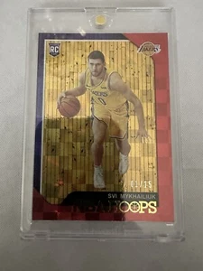 2018-19 Panini NBA Hoops Teal 1/15 Svi Mykhailiuk #233 Rookie RC - Picture 1 of 2