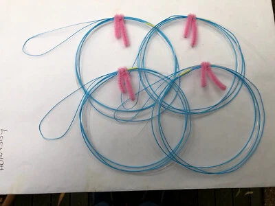 NUEVO 4 líderes de cuerda Shimano Hollow Ace y 50 lb Jinkai Mono 3,5 m Foto 1 de 4