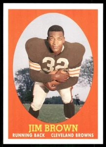 Jim Brown Cleveland Browns #22 Turn Back the Clock 2007 Topps NFL Football Card - Picture 1 of 2